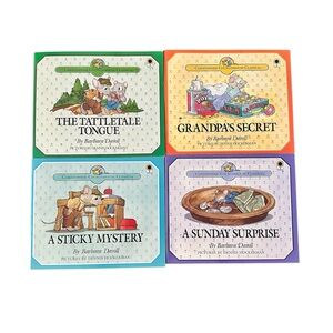 VINTAGE 4 Book Set Christopher Churchmouse Classics (A faith based story series)